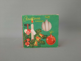 Nostalgisch doosje met oude kerstboomkaarsjes (De Gruyter)