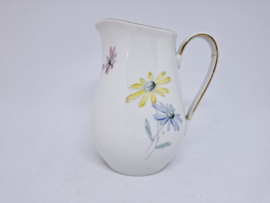Kahla twee kop en schotels, porselein,  DDD, decor Daisy's
