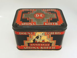 Vintage Douwe Egberts koffieblik