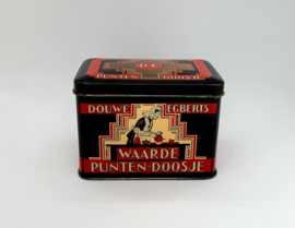 Vintage waardepuntenblik Douwe Egberts