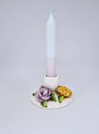 Vintage kandelaar Bone China, porselein