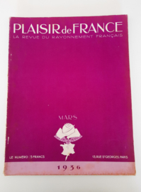 'Plaisir de France', maart, mei, juni, juli 1936