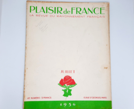 'Plaisir de France', maart, mei, juni, juli 1936