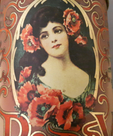Blik of bus 'Poppy Talcon Powder'