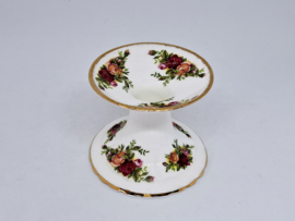 Vintage kandelaar Old Country Roses, Bone China, Royal Albert