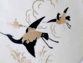 Jaren '50 theepot Limoges porselein, serie Salam