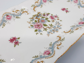 Vintage cakeschaal Royal Standard Fine Bone China, Mandarin