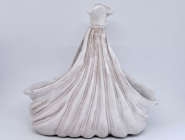 Vintage zakdoekvaas van keramiek, AG handmade in Italië