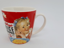 Twee mokken Rice Crispies Kellogg's, jaren '80 (per stuk)