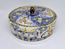 Albert Heijn blik Royal Blue, vintage 1966