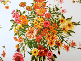 Jaren '70 dienblad met bloemenprint van Mallod