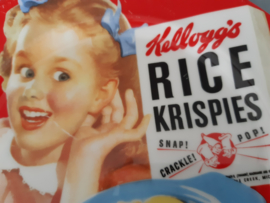 Vintage bord Kellogg's Rice Krispies
