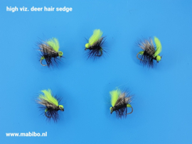 High viz. deer hair sedge chartreuse BL