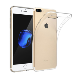 Apple iPhone 8 PLUS transparante soft case TPU