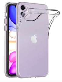 Apple iPhone 11 transparante soft case TPU