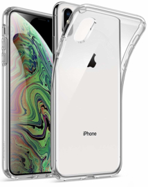 Apple iPhone XS transparante soft case TPU