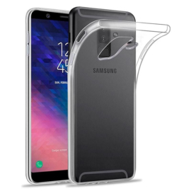 Samsung Galaxy A6 2018 transparante soft case TPU