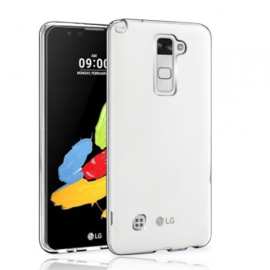 LG Q7 transparante soft case TPU