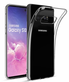 Samsung Galaxy S10 transparante soft case TPU