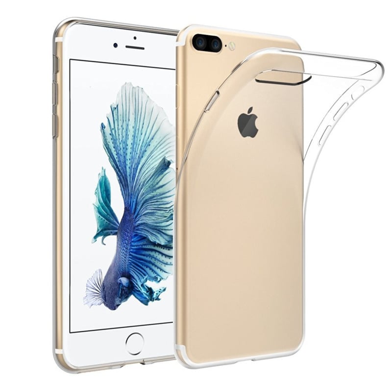 Apple iPhone 7 PLUS transparante soft case TPU