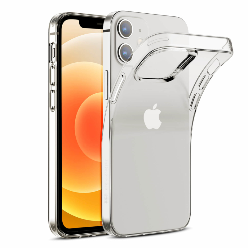 Apple iPhone 12 Mini transparante soft case TPU