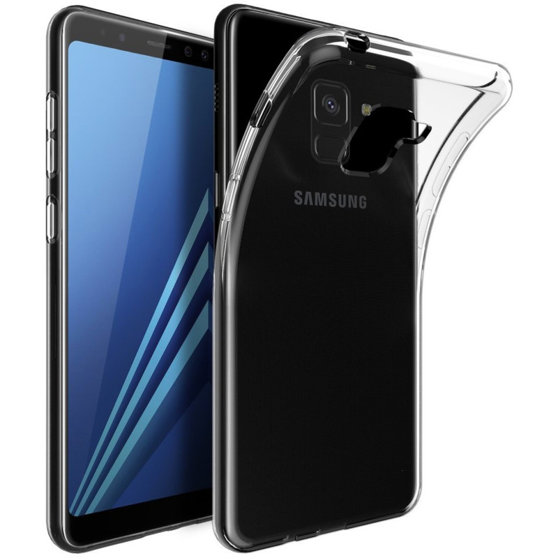 Samsung Galaxy A8 2018 transparante soft case TPU