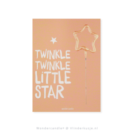 Wondercandle® Mini 'Twinkle twinkle little star'