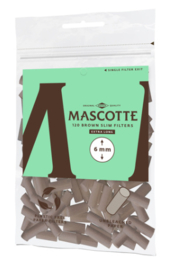 Mascotte Slim Filters Unbleached 6 mm