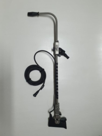 Visboot Totaal LiveScope transducerstang RVS