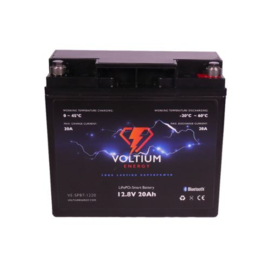 Voltium Energy LiFePO4 Smart Battery 12V/20Ah