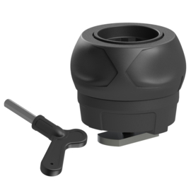 Borika FASTen Fs227 Compact track adapter mount with bottom T-bolt