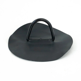 Raptor RVS D-ring zwart – L