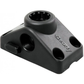 Scotty 241L Side/Deck Mounting Bracket, Locking, Black