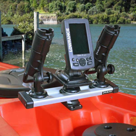 Railblaza Draaibaar Platform S 102x102mm zwart