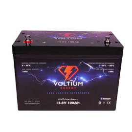 Voltium Energy LiFePO4 Smart Battery 12V/100Ah