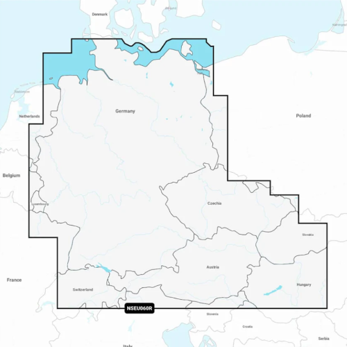 Garmin Navionics+ | NSEU060R Duitsland meren en rivieren