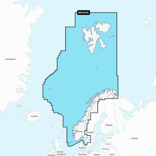 Garmin Navionics+ | NSEU649L Noorwegen