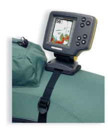 Scotty 268 Fishfinder and transducer mount