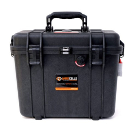 Jarocells LiFePO4 accu 24V / 60Ah Portable zwart Anderson only