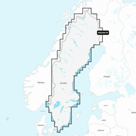 Navionics+ MicroSD Regular | EU067R Zweden meren en rivieren