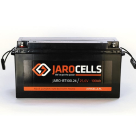 Jarocells LiFePO4 accu 24V / 100Ah