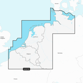 Navionics Platinum+ MicroSD Regular | NPEU076R Benelux & Germany West