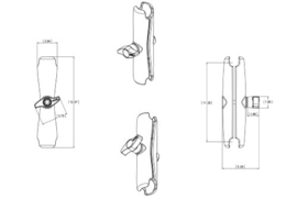 RAM Arm D/2,25" - 327mm