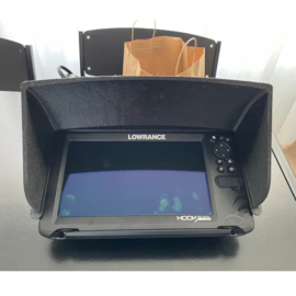 Sunvisor Lowrance Hook Reveal 9 - black