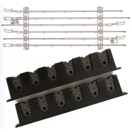 Berkley Horizontal 4 Rod Rack