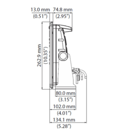 Lowrance HDS-16 LIVE ROW zonder transducer