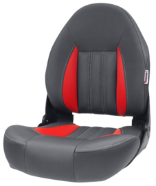 Tempress ProBax High-Back bootstoel antraciet/rood/carbon