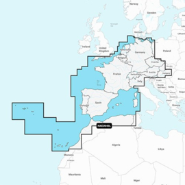 Navionics+ MicroSD Large | EU646L Europe, Central & West