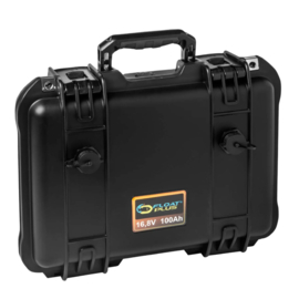 Float Plus Lithium-ion accu 100Ah 16,8V in stormcase QR
