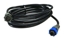 Lowrance XT-12BL 7-pin blauwe connector verlengkabel 3,6mtr